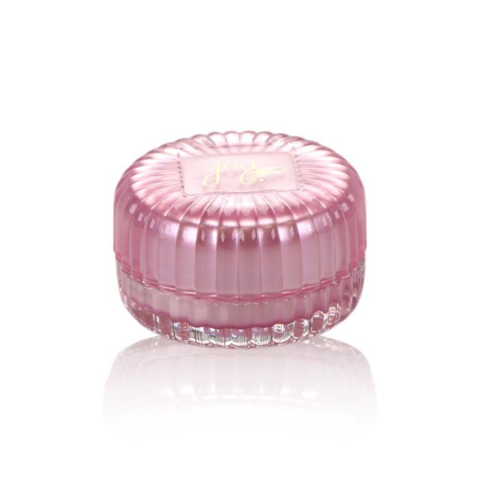 CANDELA VETRO H5X8CM ROSA